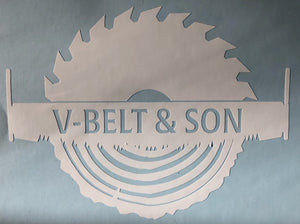 V-Belt & Son Sticker